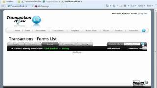 How Do I __Add Forms to Transaction File_TransactionDesk Lite View