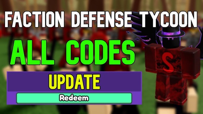 Faction Defense Tycoon Codes (December 2023) - Pro Game Guides