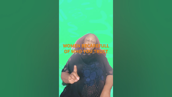 Women should never pay money into peole you don’t know account