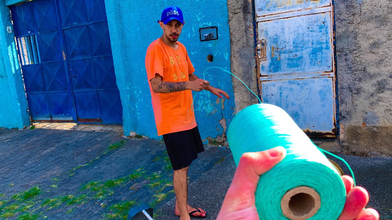 ENROLANDO 12.000 MIL JARDAS DE LINHA NA CARRETILHA!!!