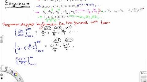 Sequence introduction Lecture 1