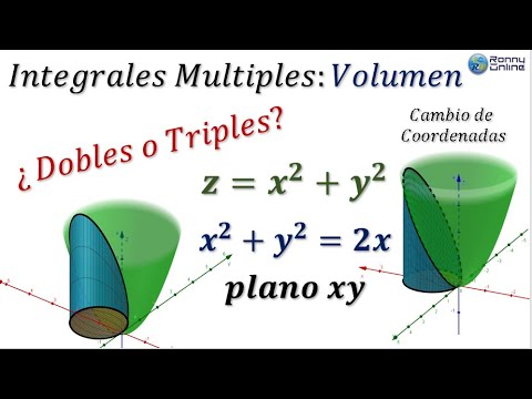 Integral Doble Y Triple Cilindro Y Paraboloide Polares Y Cilindricas Volumen Youtube