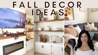 FALL DECOR IDEAS 2022 | Fall Decorate with me | Fall Living Room | Part 3