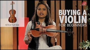 Instruction to BUYING A VIOLIN for beginners  |  beAmusician.in