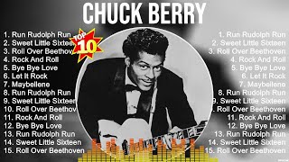 Chuck Berry Greatest Hits ~ The Best Of Chuck Berry ~ Top 10 Pop Artists of All Time