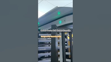 New design Full height turnstile with canopy #turnstile #access #accesscontrol #machine