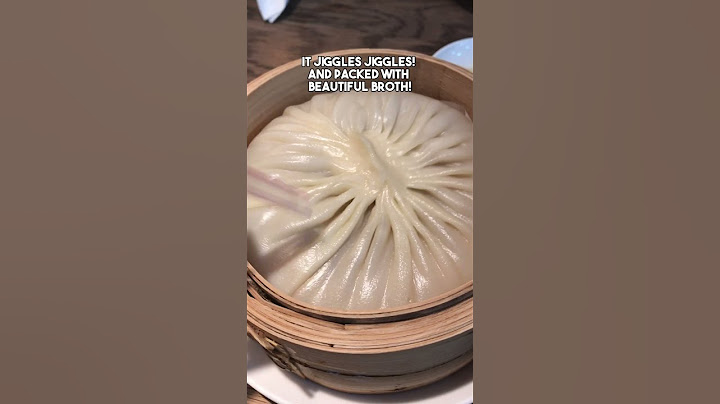 Have you had this GIANT SOUP DUMPLING before?