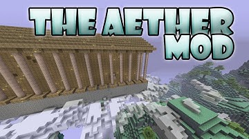 Minecraft: Aether mod - THE HEAVEN DIMENSION! (HD)