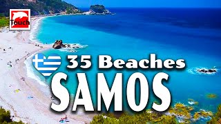 35 Best Beaches of SAMOS, Greece ► Top Places & Secret Beaches in Europe #touchgreece
