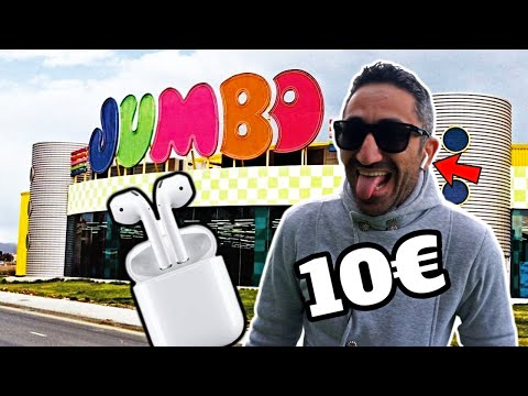 Airpods ΜΕ 10€ Από Τα JUMBO || Greek Unboxing