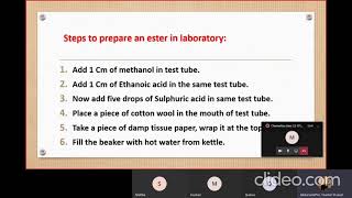 What is an ester || How to make ester in laboratory