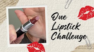 One Lipstick Challenge