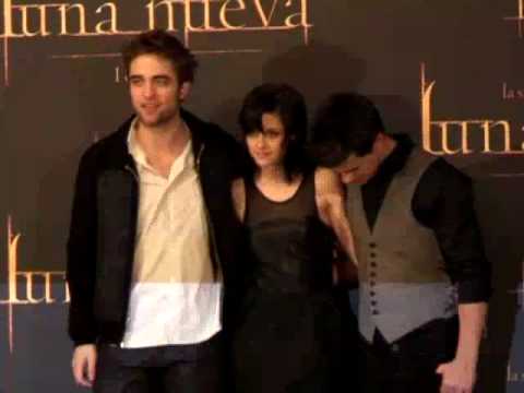 Robert Pattinson, Kristen Stewart y Taylor Lautner en Madrid - Espaa