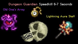Dungeon Guardian Expert In 6-7 Seconds Excluding Lag Former World Record 1.3.5.3