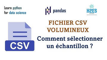 Python - Importer un fichier CSV volumineux avec pandas