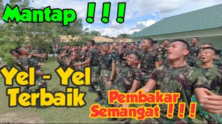 Mantap !!! Yel - Yel TNI Pembakar Semangat Prajurit Remaja TNI AD 2020