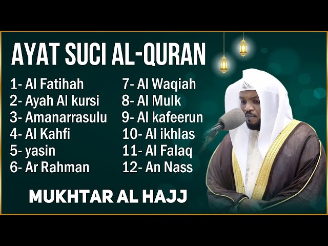 Alquran Dengan Suara Yang Sangat Indah | Alfatiha, Alkahfi,Yasin,Alwaqia, Arrahman,Almulk Almoeathat class=