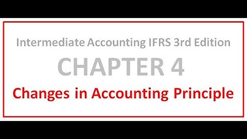 (15) Chapter 4- Changes in Accounting Principle