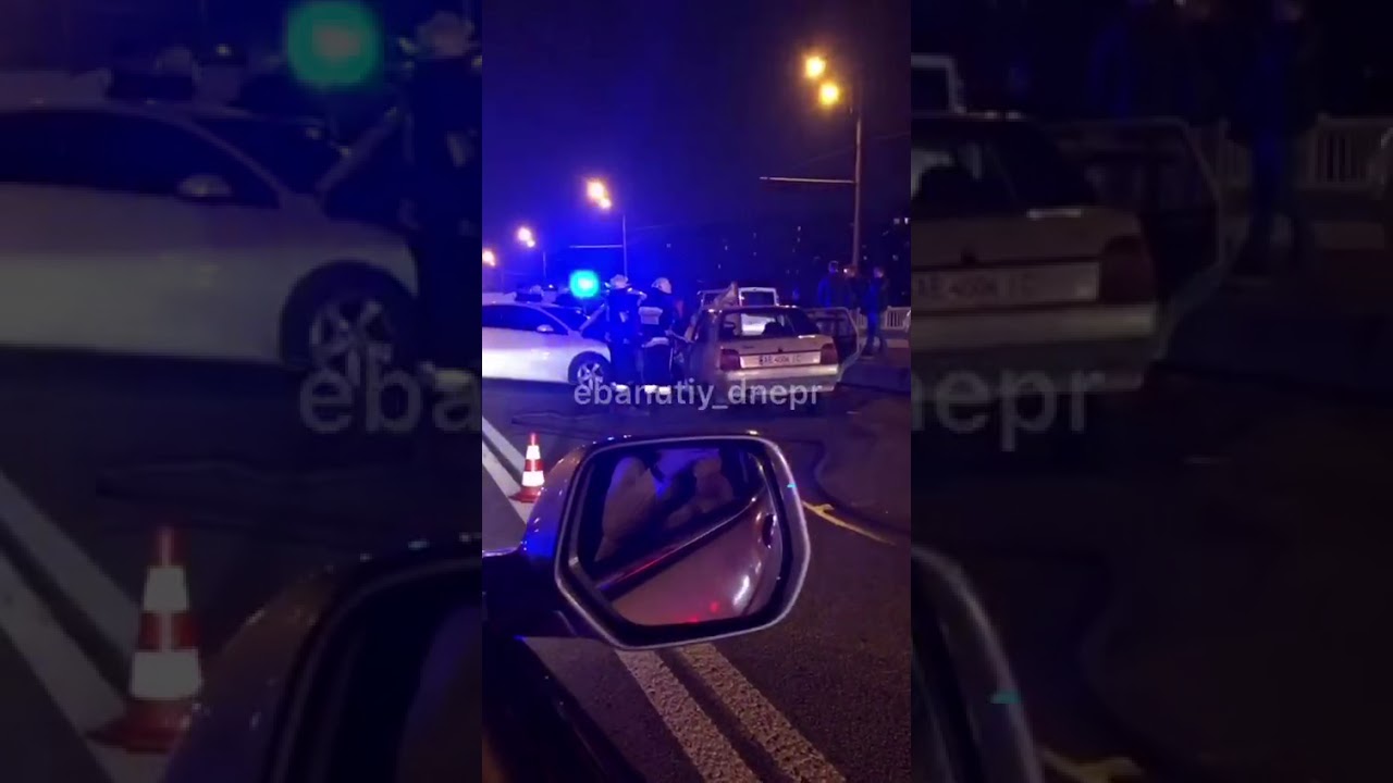 ДТП на виадуке на Слобожанском. Весь проспект стоит в пробке 😭