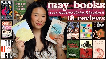 May wrap up: must read nonfiction, lesbian novels & flop books