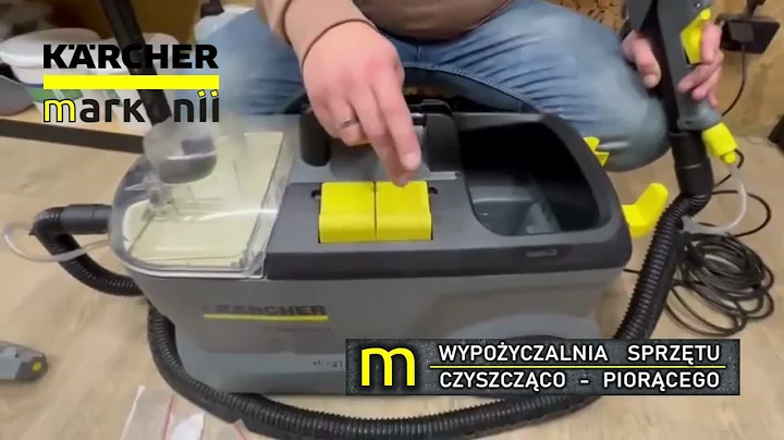 Instrukcja Obsługi Odkurzacza Karcher PUZZI 10.1 - Wypożyczalnia MARKONII