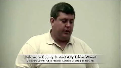 Eddie Wyant Delawre County Public Facilities Authority May 18-2010