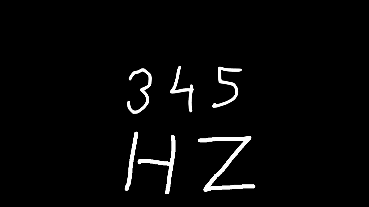 345 hz - YouTube