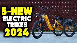 Top 5 New Electric Tricycles 2024 | Best ETrike 2024