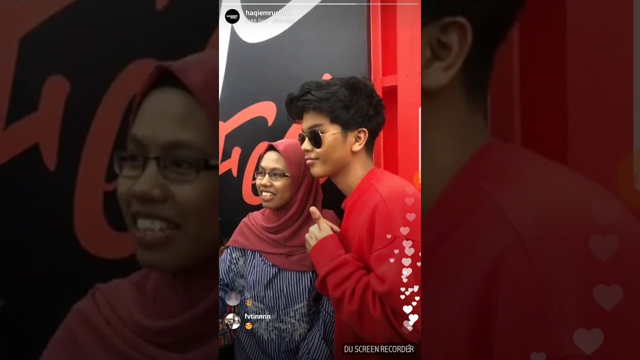 Instagram Live With Haqiem Rusli YouTube