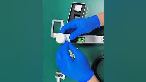 How to change the handheld laser welding head Raytools BW101-GS laser cleaning function mode