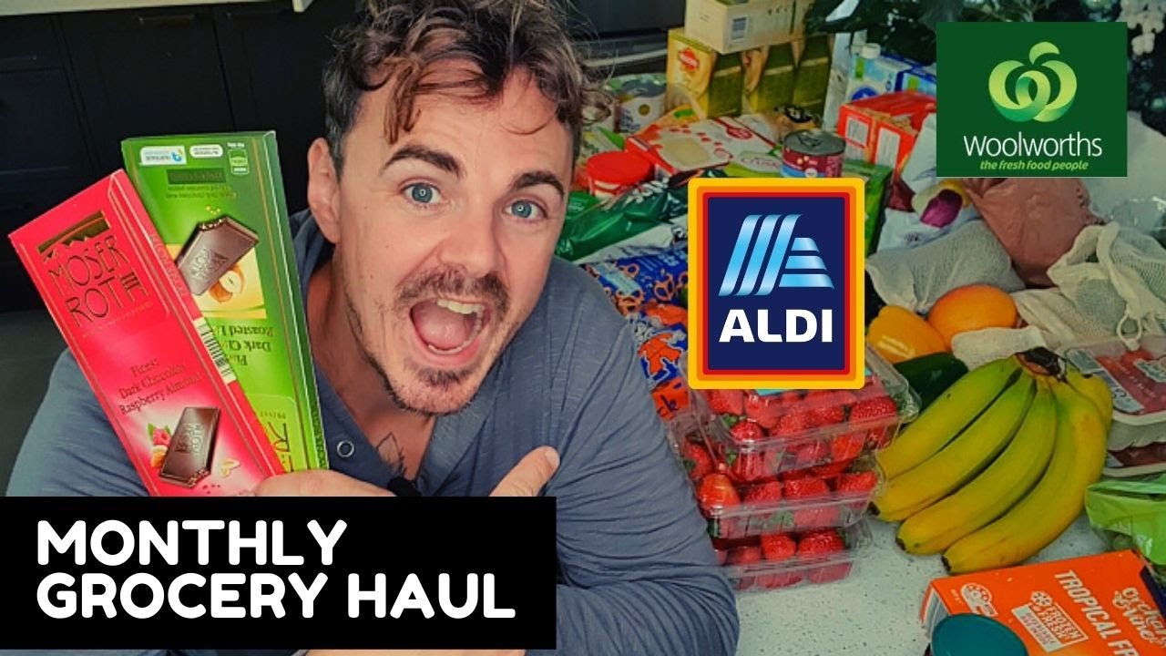 WOOLWORTHS & ALDI VEGAN GROCERY HAUL   2021 w/Prices