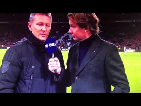 Marco Van Basten roept: ?Sieg heil? op Live televisie
