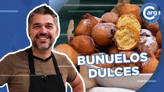 RECETA DE BUÑUELOS DULCES