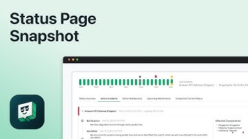 Status Page Snapshot