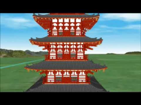 相国寺七重塔を３ｄで復元 再現してみました Youtube