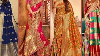 Latest silk sarees designs/collections