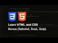 Learn HTML and CSS - Bonus (Tailwind, Scss, Gulp)