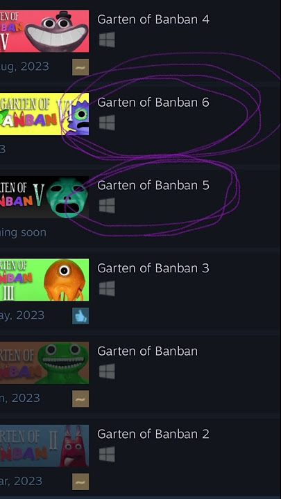 I see the garden of banban VI on mobile, I got $3.91 left. :  r/gartenofbanban