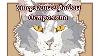 #3  Утерянные файлы/Остролап/коты воители