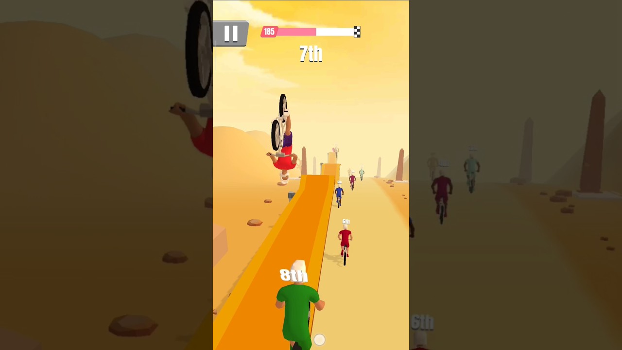 BIKE RUSH LEVEL 185 WITH TERRAIN BIKE IN EGYPT 🤐 