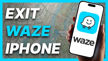 How To Exit Waze on iPhone (2024)