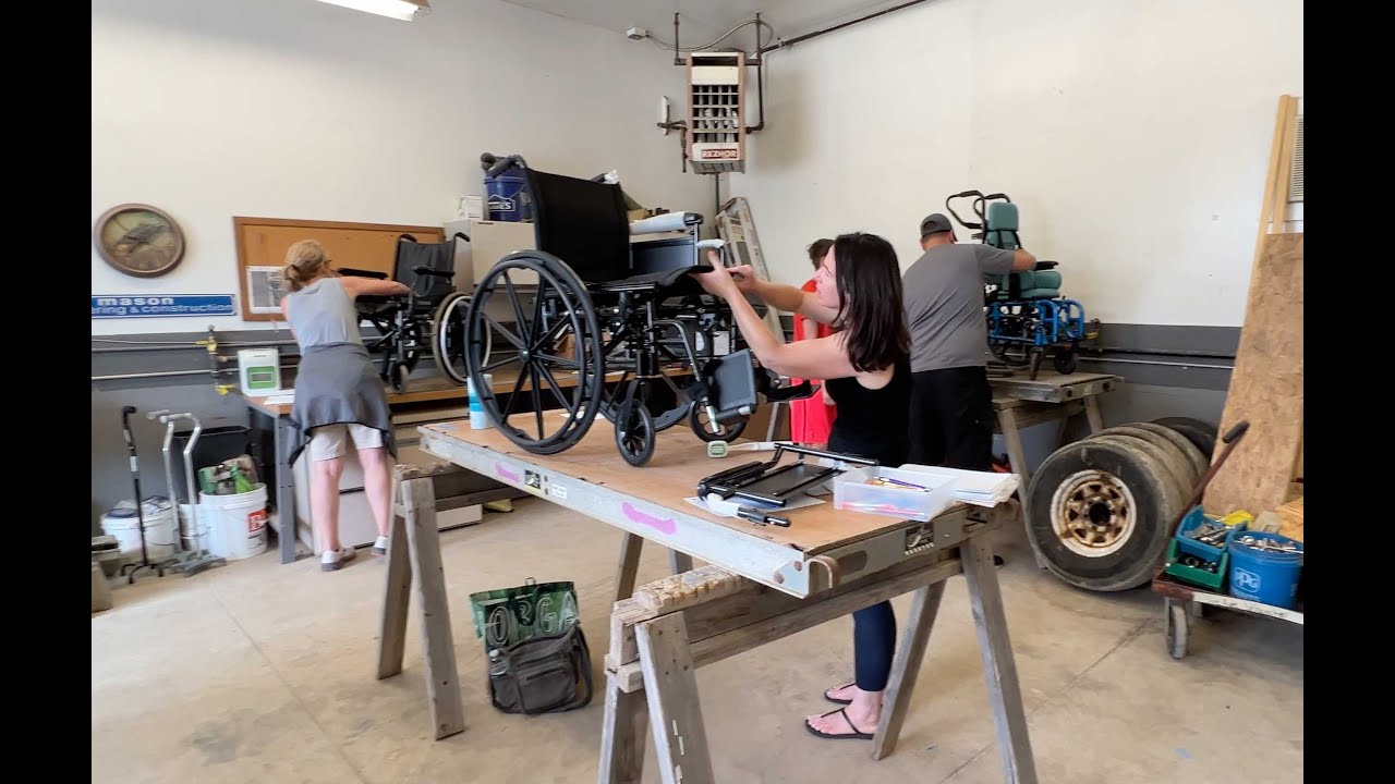 Wheelchair repair teaser YouTube