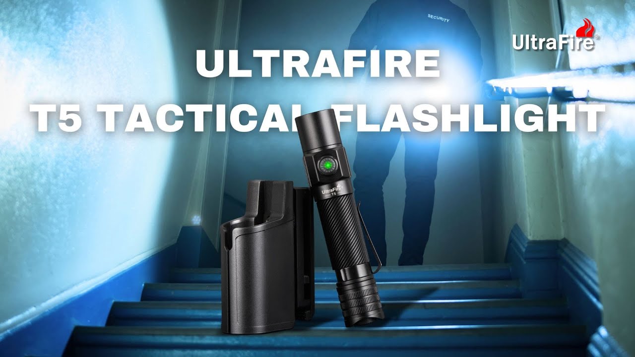 Unboxing & Review: UltraFire T5 Tactical Flashlight – Powerful, Durable ...
