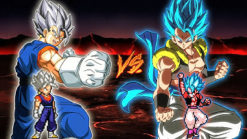 Vegito OP(All Form)(New) VS Gogeta OP(All Form) in Jump Force Mugen