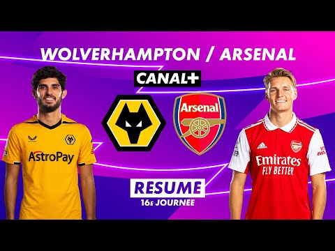 Le résumé de Wolverhampton / Arsenal - Premier League 2022-23 (16ème journée)