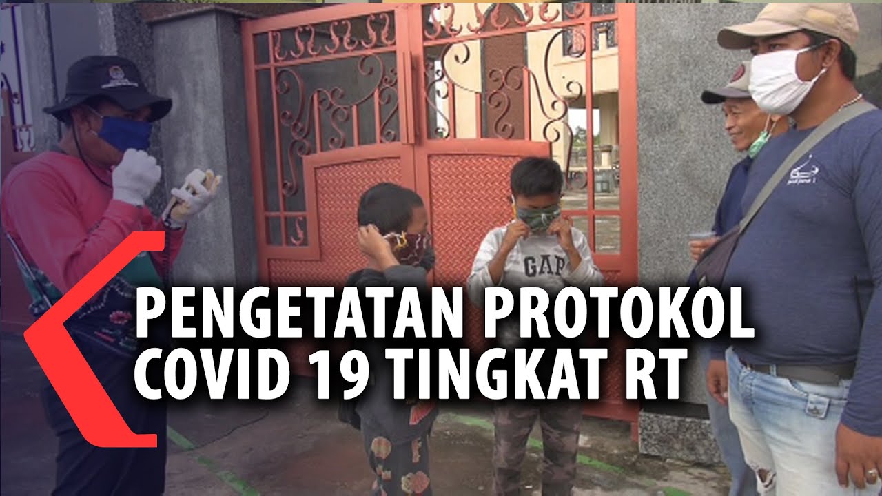Jalur Keluar Masuk Dijaga, Warga Perketat Protokol Pencegahan Covid 19