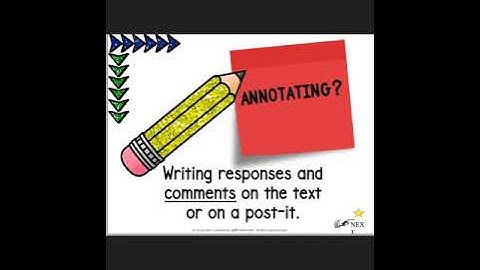 Close Reading and Annotating