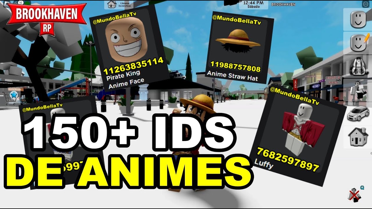 150+ CÓDIGOS DE ROUPAS E ACESSÓRIOS DE ANIMES NO ROBLOX 