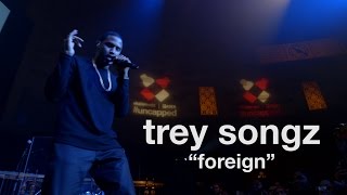 Trey Songz 'Foreign' (Live at vitaminwater's #uncapped)