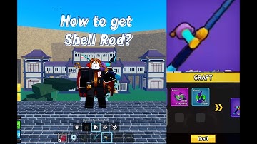 How to get Shell Rod in Blox Fruit #bloxfruits #BaconFishh #Roblox #VideoGame
